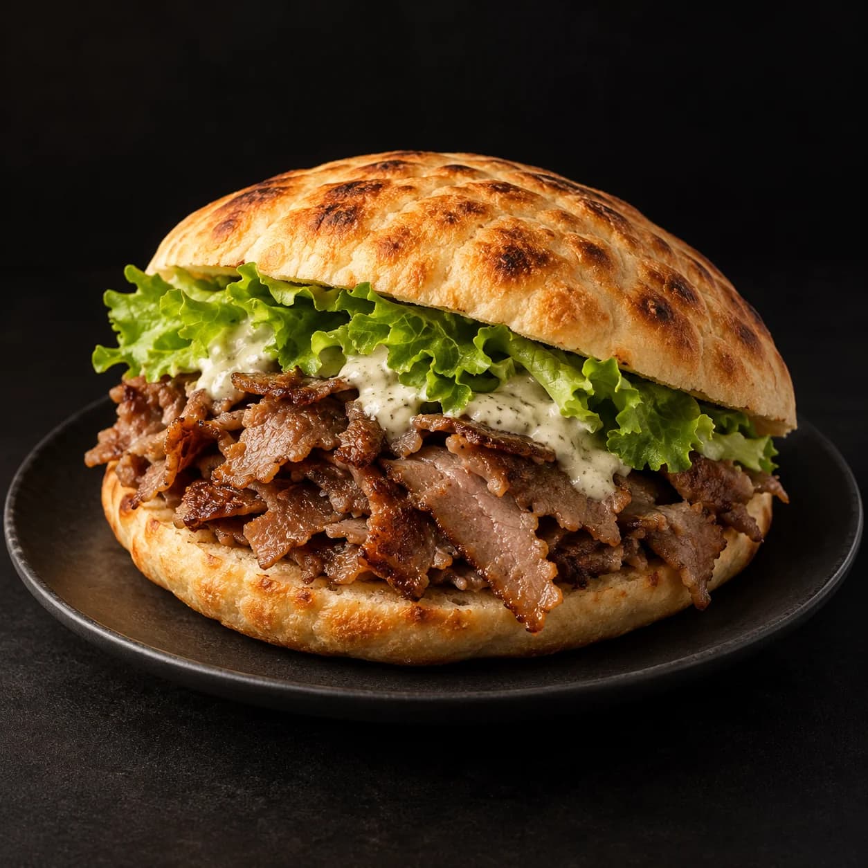 Doner u lepinji — ilustrativni prikaz